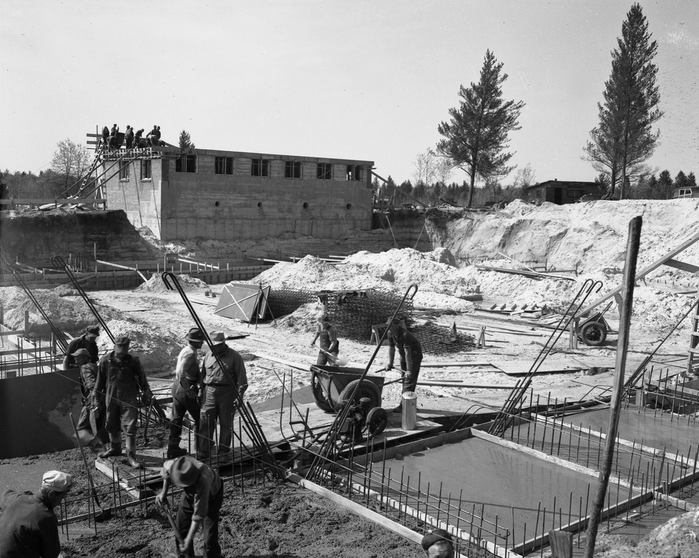 1942 Camp McCoy construction