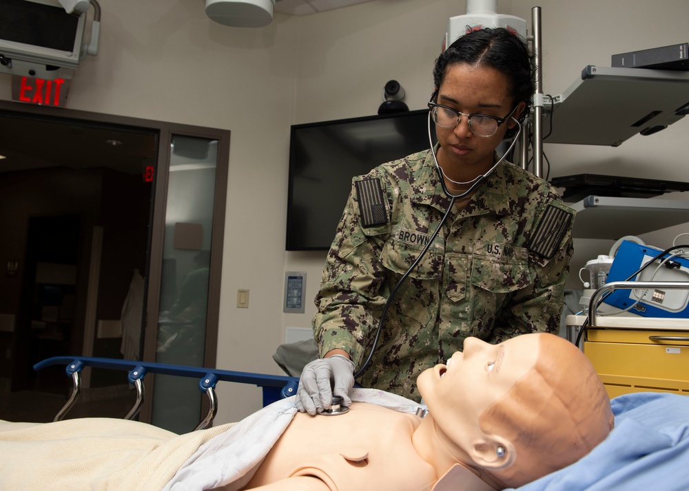 Hospital Corpsman Participate in HMPQS