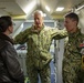 Rear Admiral Fred I. Pyle, Commander, Carrier Strike Group Three visits Patrol Squadron (VP) 46