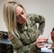 Iowa National Guard Soldier Applies Mock Injury