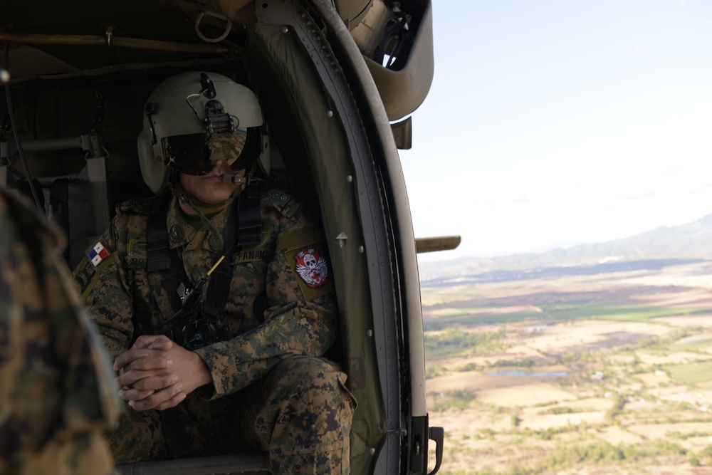 Commissioner Oriel Ortega, General Director of the Panamanian National Border Service (SENAFRONT)