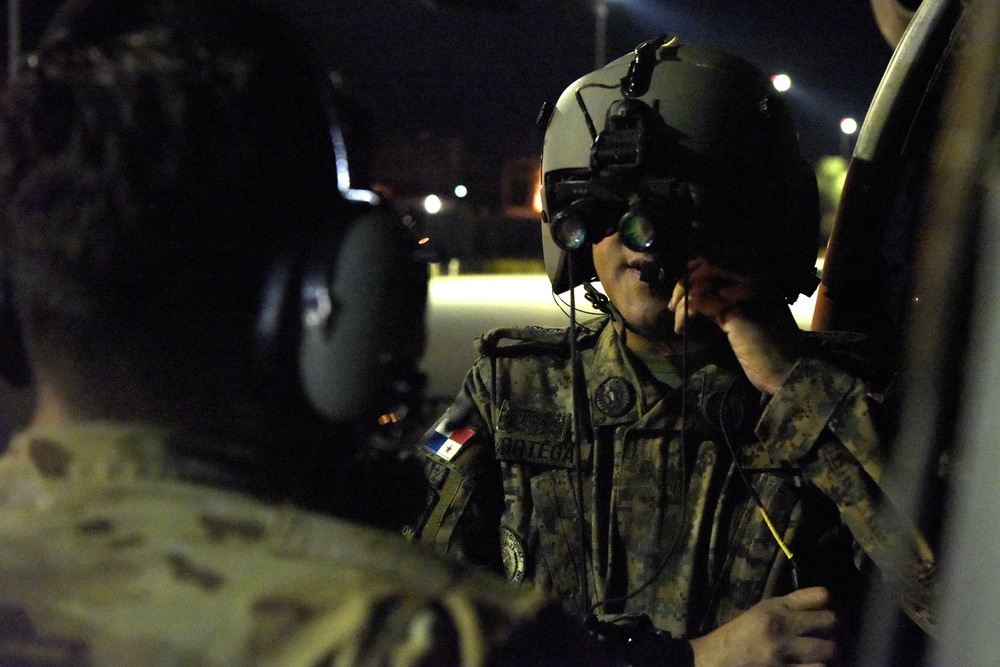 Commissioner Oriel Ortega, General Director of the Panamanian National Border Service (SENAFRONT)