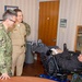 Navy Reservists Visit Hampton VA Medical Center