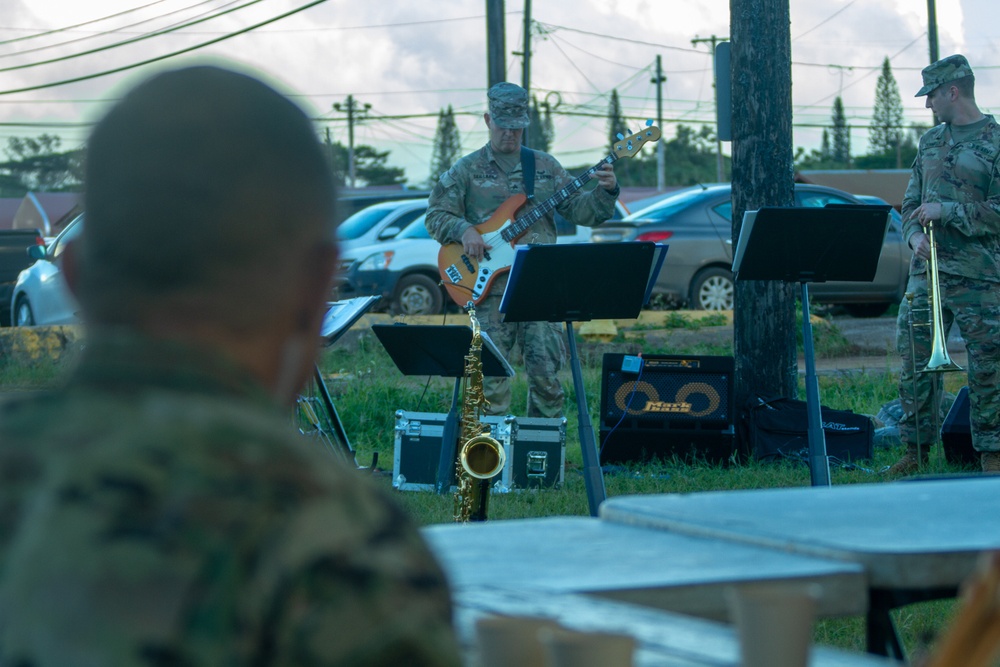 Army Music Hawaii performs during Warfighter
