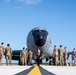 KC-135 Stratotanker refuels fighter aircraft during Cope North 2020