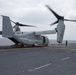 31st MEU Marines conduct flight operations aboard the USS America