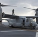 31st MEU Marines conduct flight operations aboard the USS America