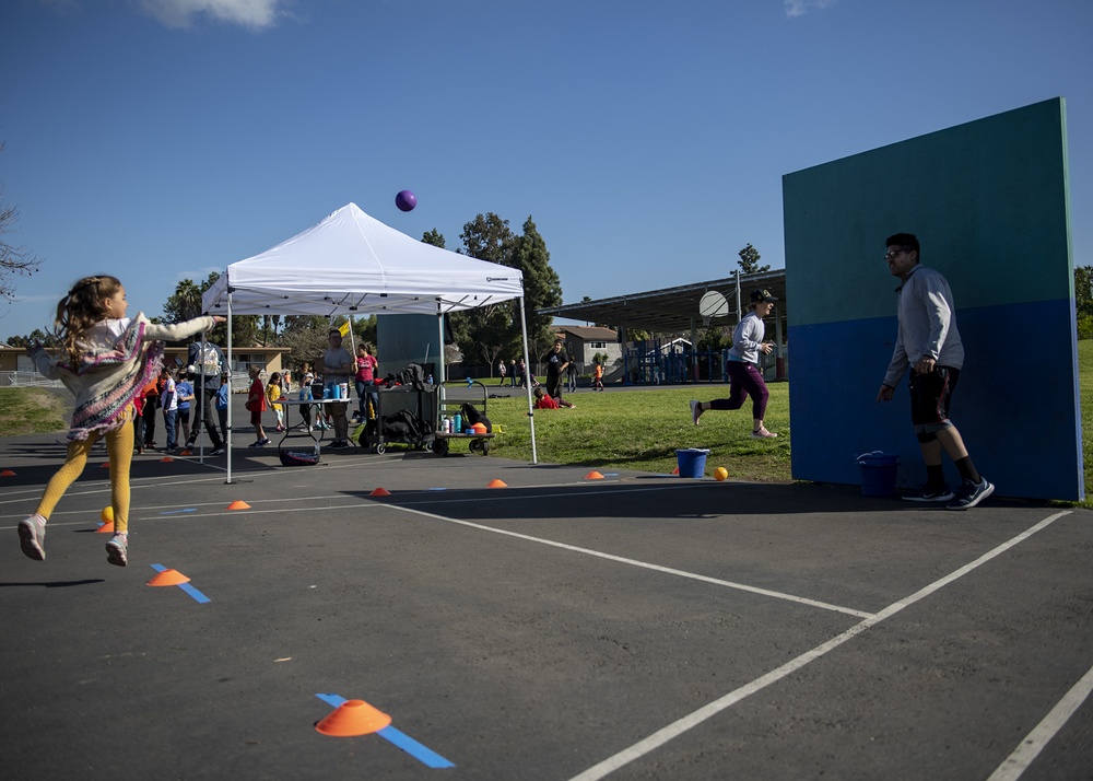 USS San Diego Community Relations Project at Tierrasanta Elementary School