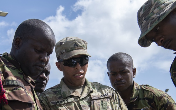 Kenya Field Artillery Training