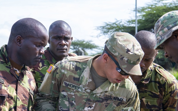 Kenya Field Artillery Training