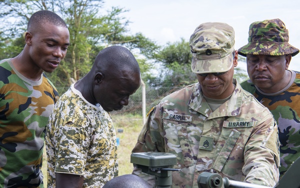 Kenya Field Artillery Training