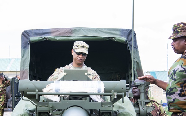 Kenya Field Artillery Training