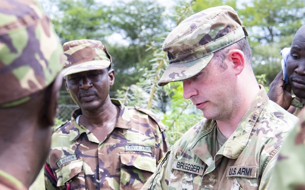 Kenya Field Artillery Training