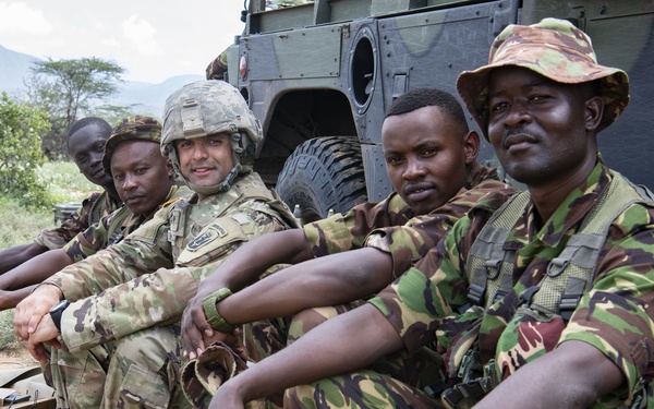 Kenya Field Artillery Training