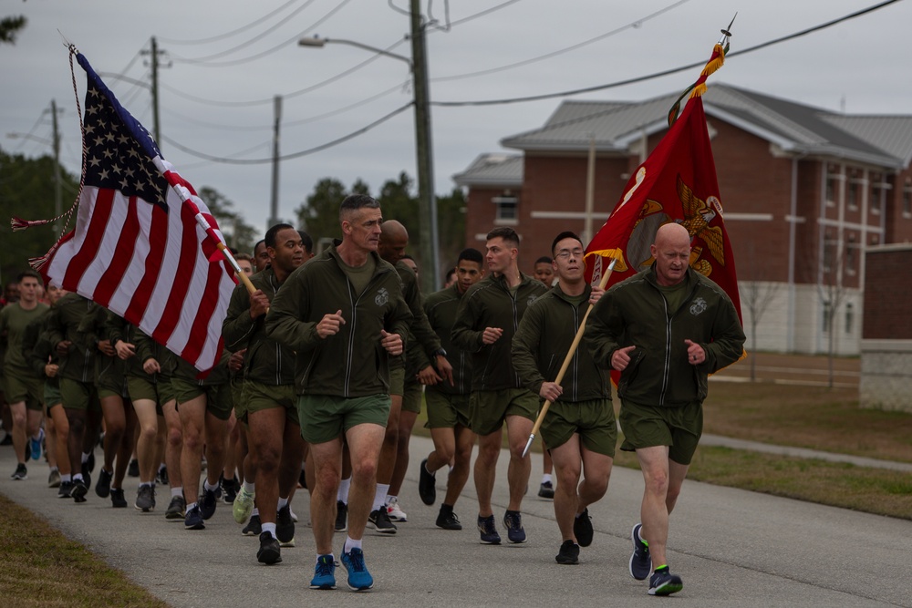 Marine Corps Combat Service Support Schools Command Run