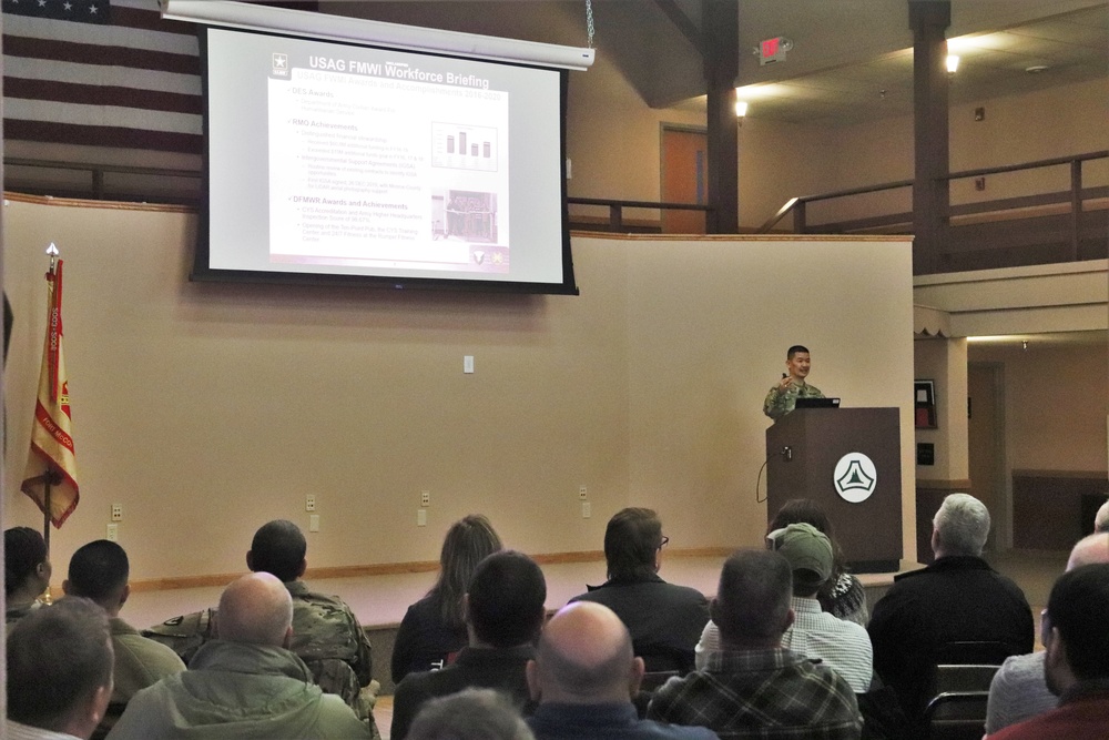 Fort McCoy garrison commander’s 2020 workforce briefing
