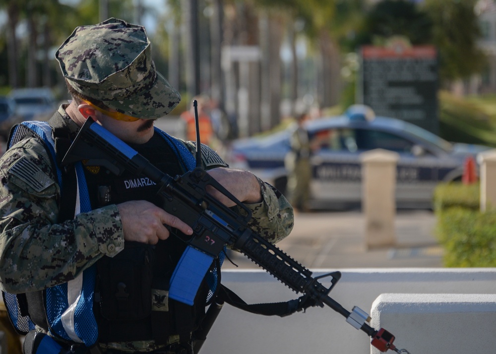 NAS Sigonella Security Exercise