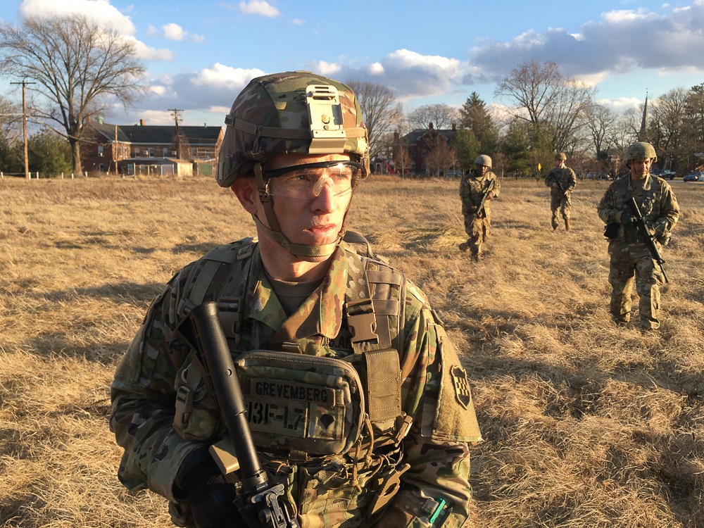 Public Affairs unit conducts combat training at Fort Totten, NY