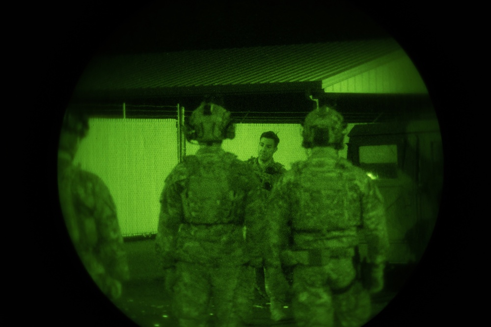 148th ASOS conducts night training
