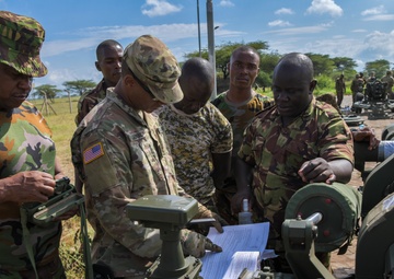 Kenya Field Artillery Training