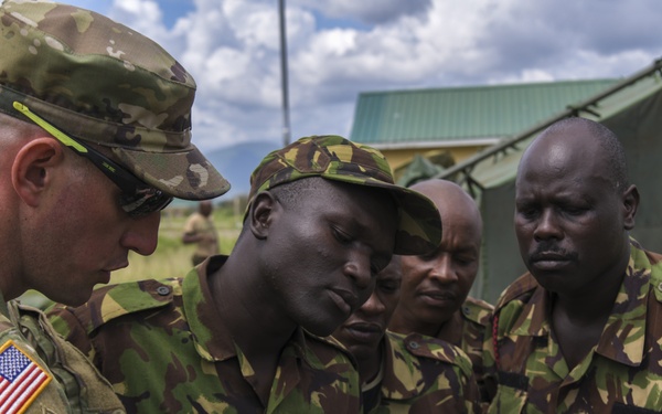 Kenya Artillery Training