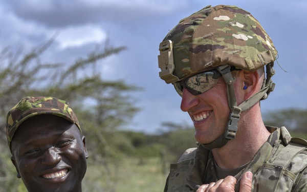 Kenya Artillery Training