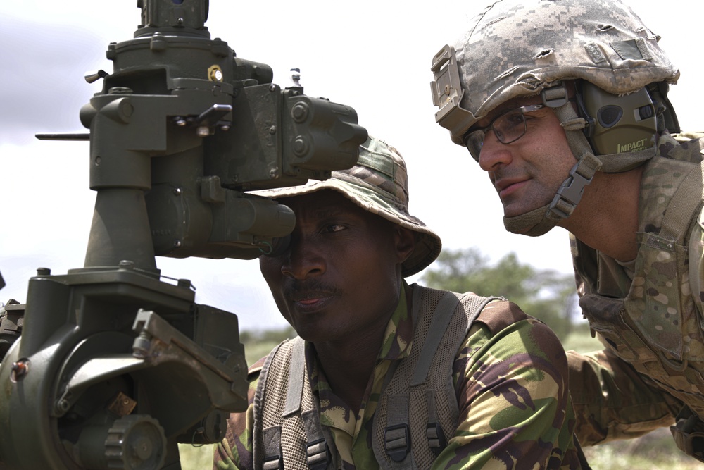 Kenya Artillery Training