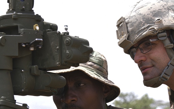 Kenya Artillery Training