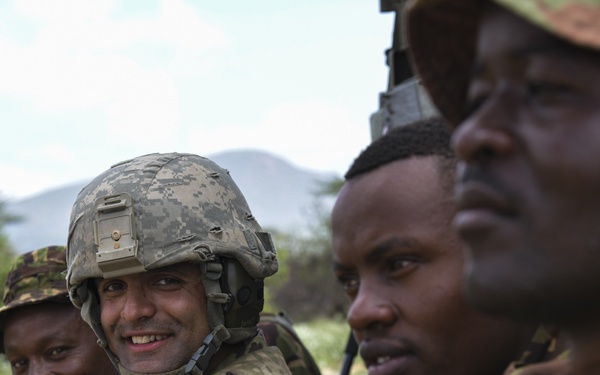 Kenya Artillery Training