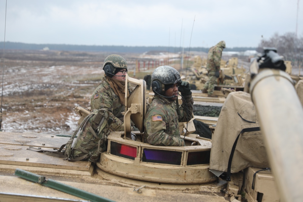 1st Battalion, 9th Cavalry Regiment trains with Croatia during CALFEX