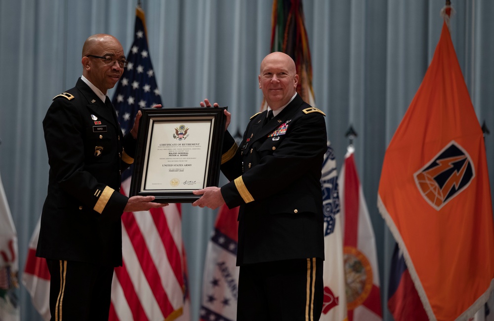 U.S. Army Reserve Maj. Gen. Peter A. Bosse Retires