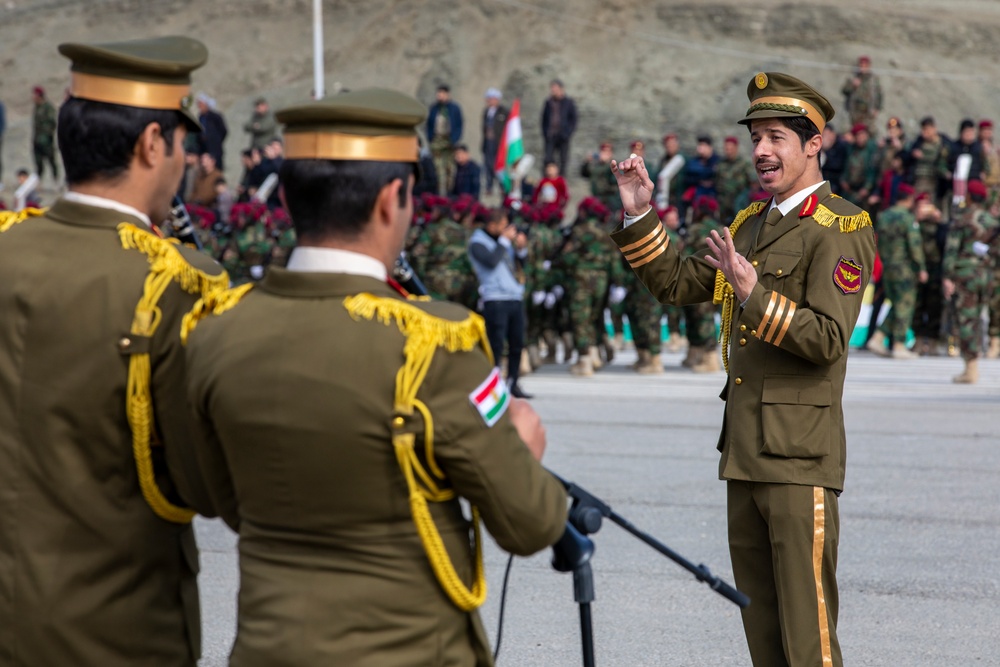 Peshmerga Graduation Ceremony at Bapshytan Training Center