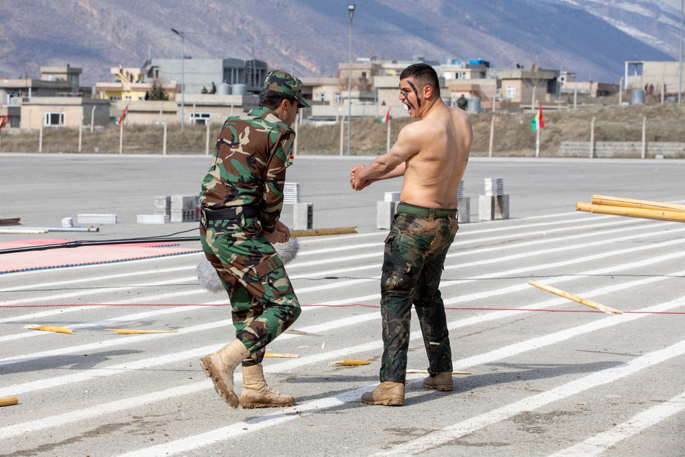 Peshmerga Graduation Ceremony at Bapshytan Training Center