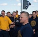 U.S. Sailors PT