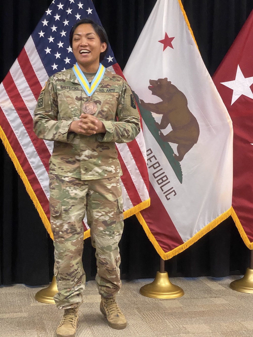 Female Infantry Soldier awarded Order of St. Maurice