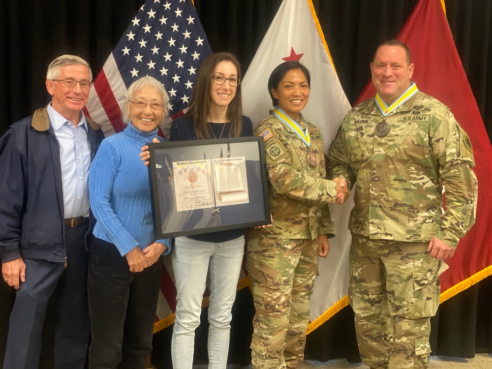 Female Infantry Soldier awarded Order of St. Maurice