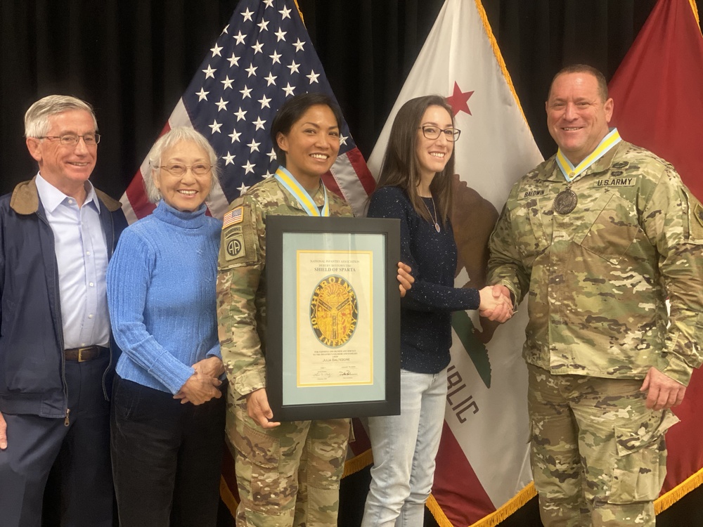 Female Infantry Soldier awarded Order of St. Maurice