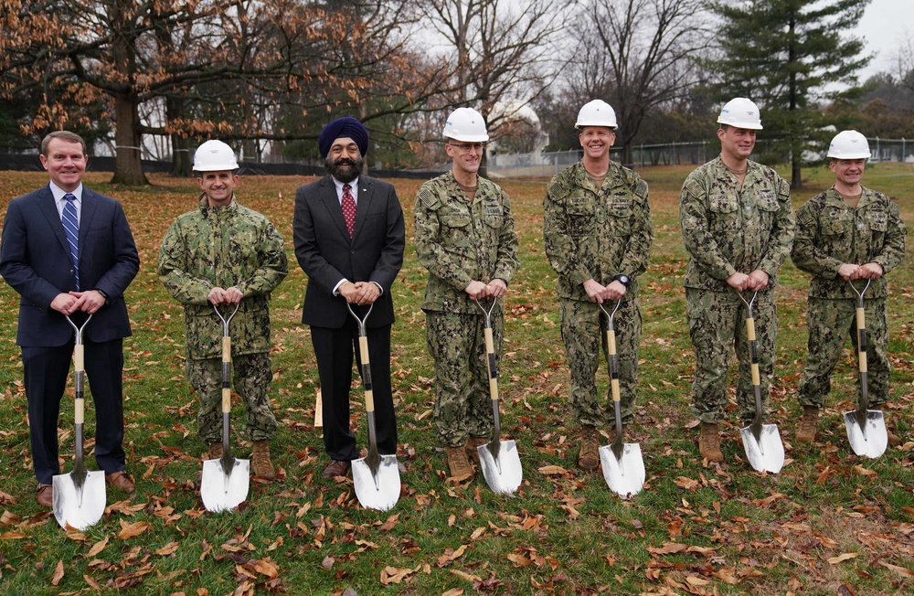 NAVFAC Washington Breaks Ground on Master Time Clocks Facility at United States Naval Observatory
