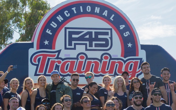 Workout with Wahlberg: VIP F45 comes to MCAS Miramar