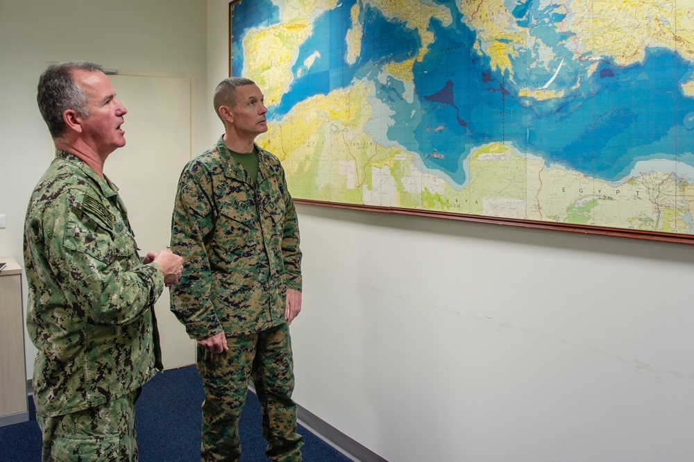 II MEF Forward, US Naval Forces Europe-Africa discuss expeditionary capabilities