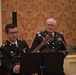 The 67th Army band plays for the Governor's prayer breakfast.