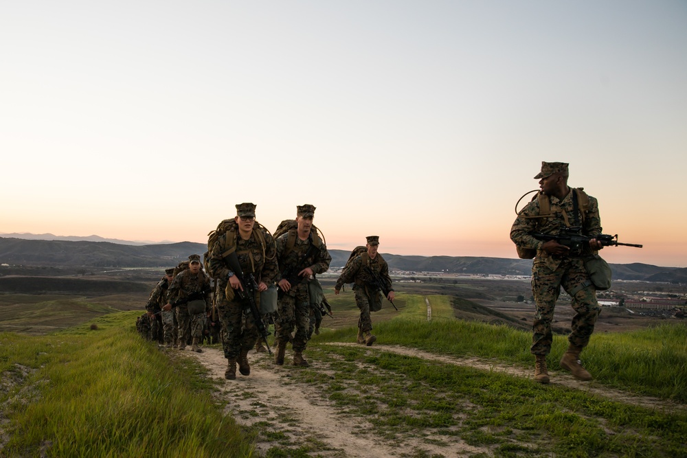 1st MarDiv HQBN Hike