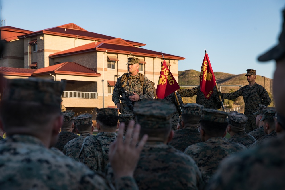 1st MarDiv HQBN Hike