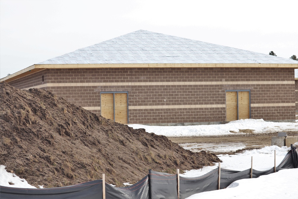 Numerous construction projects continue through winter at Fort McCoy