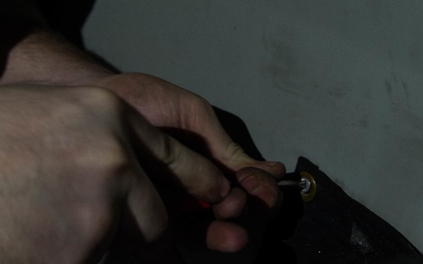 Night on the flight line