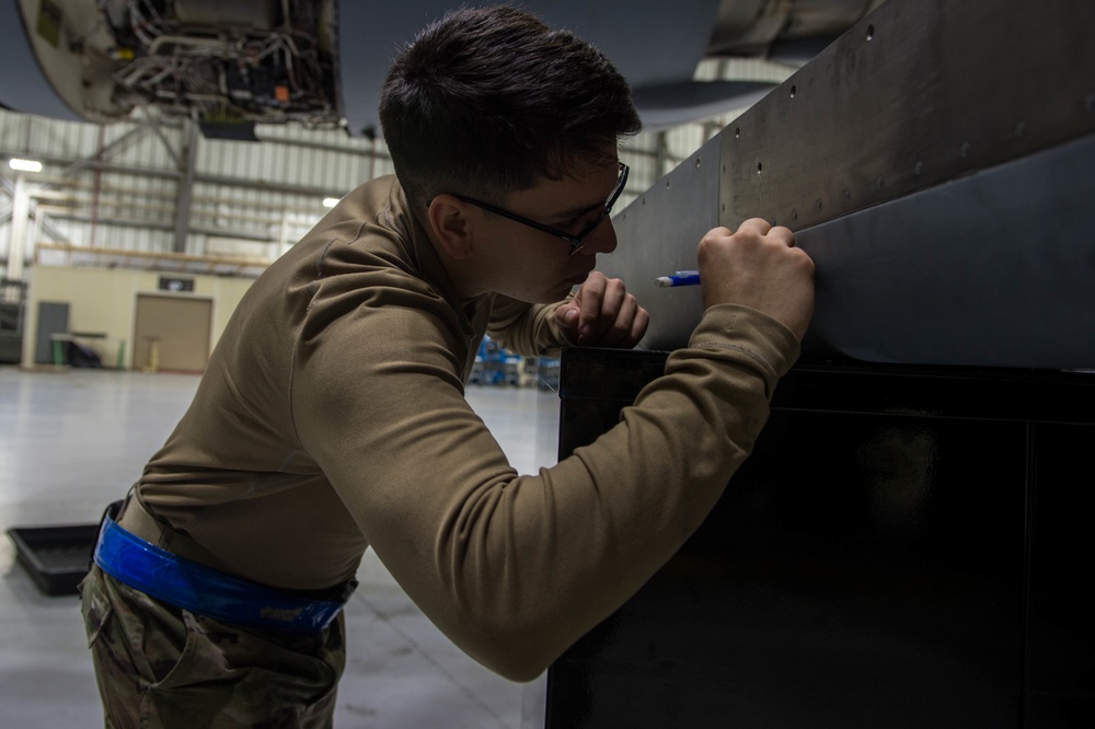 Night on the flight line