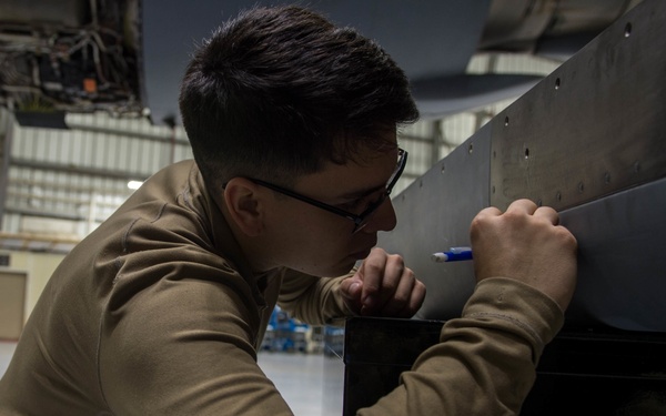 Night on the flight line