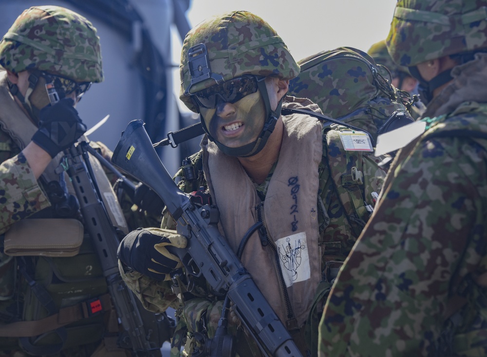 Japanese Soldiers Prepare For Air Assault Exercise