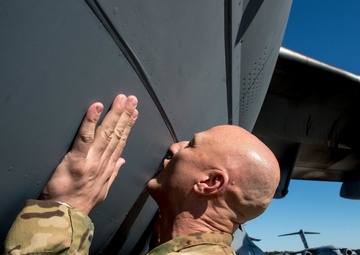 Chief Master Sgt. Kenneth Rossa’s fini flight