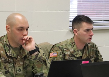 Soldiers participate in training for 89B Senior Leader Course at Fort McCoy